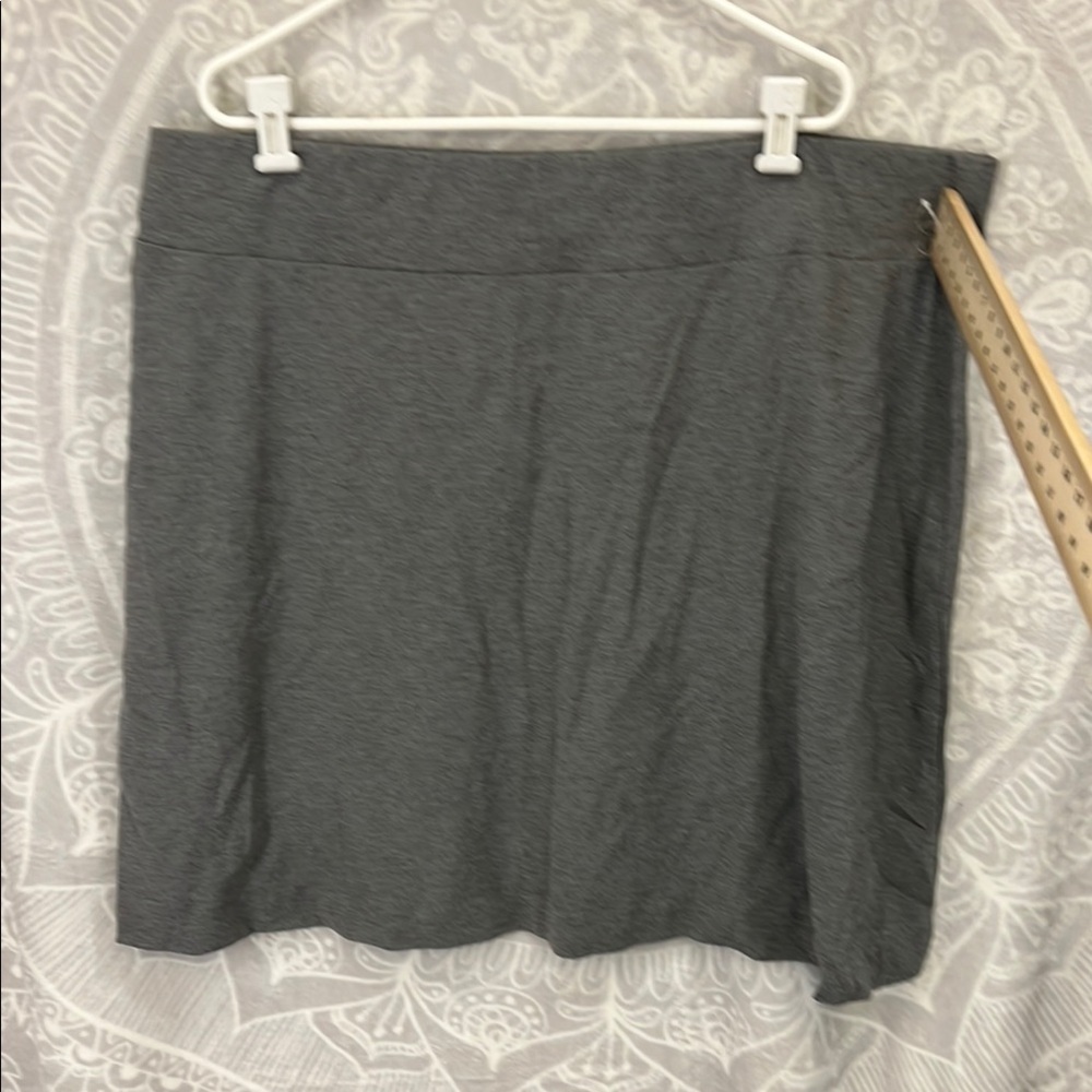 J. Jill Gray Mini Skirt for Work